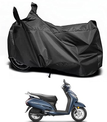 Auto Hub Waterproof Two Wheeler Cover for Honda(Activa 3G, Black)