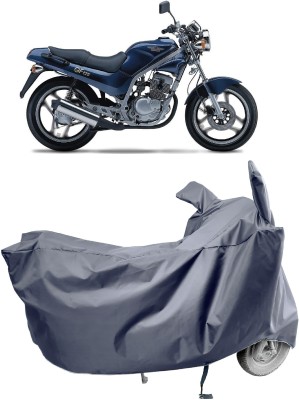 Amexride Two Wheeler Cover for Kinetic(GF 125, Grey)