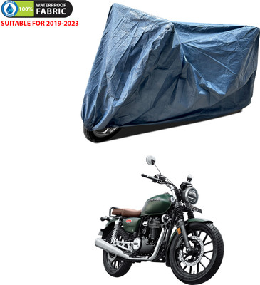 PAGORA Waterproof Two Wheeler Cover for Honda(Hness CB350, Blue)