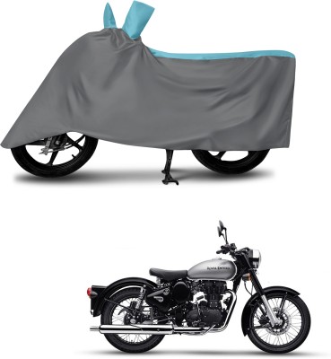 aosis Two Wheeler Cover for Royal Enfield(Hunter 350, Multicolor)