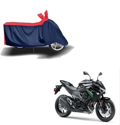 DeepShakshi AUTOMOTIVE Waterproof Two Wheeler Cover for Kawasaki(Z800, Red, Blue)