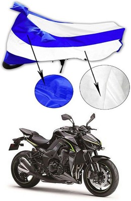 Ascension Two Wheeler Cover for Kawasaki(Z1000, Blue, White)