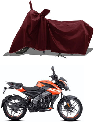 DeepShakshi AUTOMOTIVE Waterproof Two Wheeler Cover for Bajaj(Pulsar 200 NS DTS-i, Maroon)