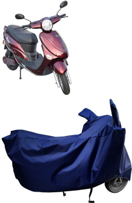 Amexride Two Wheeler Cover for Avon(E Star BS6, Blue)