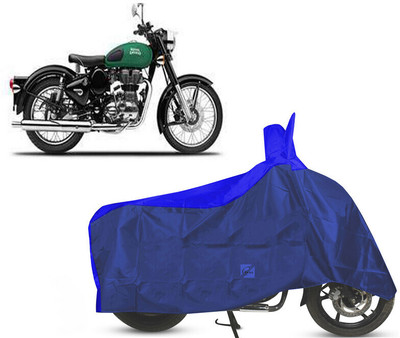 EGAL Two Wheeler Cover for Royal Enfield(Meteor BS6, Blue)