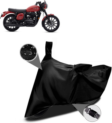 CODOKI Waterproof Two Wheeler Cover for JAWA(42 BS6, Black)