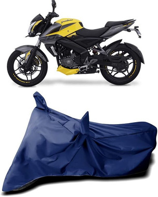 KEDIT Two Wheeler Cover for Bajaj(Pulsar NS200, Blue)