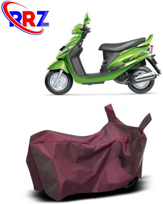 RRZ Waterproof Two Wheeler Cover for Mahindra(Rodeo RZ, Maroon)