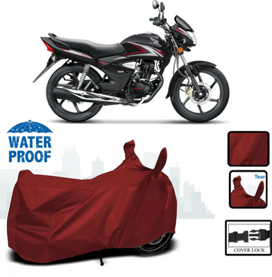MMSSTAR Waterproof Two Wheeler Cover for Honda(Maroon)