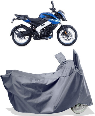 Amexride Two Wheeler Cover for Bajaj(Pulsar 200 NS DTS-i, Grey)
