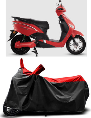 Fastak Two Wheeler Cover for Hero(Electric, Red)