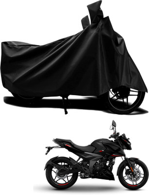 KEDIT Two Wheeler Cover for Bajaj(Pulsar NS-160, Black)