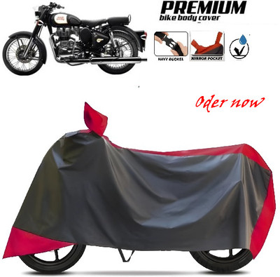 smwzxyu Waterproof Two Wheeler Cover for TVS, Hero, Honda, Bajaj(Red, Black)