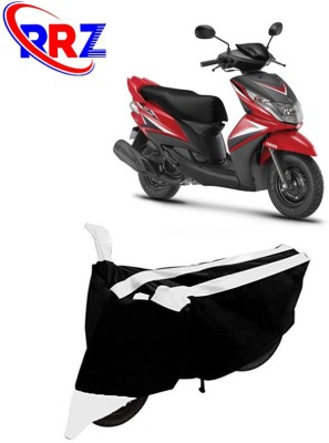 RRZ Waterproof Two Wheeler Cover for Yamaha(Ray Z, Black, White)