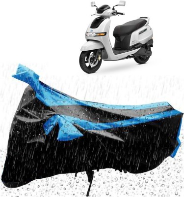 Mdstar Waterproof Two Wheeler Cover for TVS(iQube Electric, Blue)