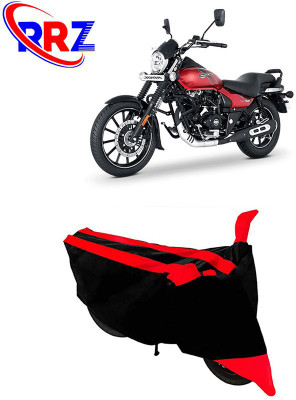 AutoGalaxy Waterproof Two Wheeler Cover for Bajaj(Avenger 160 Street, Black, Red)