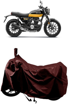 SUGASHRI Waterproof Two Wheeler Cover for Honda(CB350RS, Maroon)