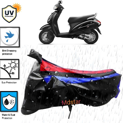 MWBB Waterproof Two Wheeler Cover for Honda(Activa, Black)