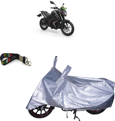 UKIGAL Waterproof Two Wheeler Cover for Techo Electra(BS6, Silver)