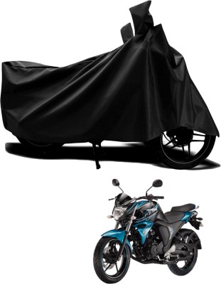 AASHTIK MART Two Wheeler Cover for Yamaha(FZ S V3 BS6, Black)