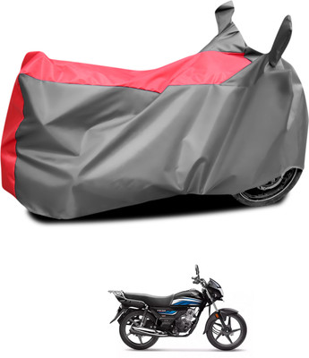 PAGORA Waterproof Two Wheeler Cover for Honda(CD 110 Dream, Grey, Red)