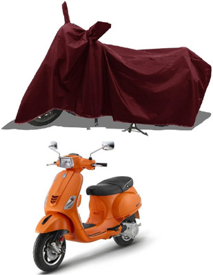 AESTRYD Two Wheeler Cover for TVS(XL 100 Comfort BS6, Maroon)