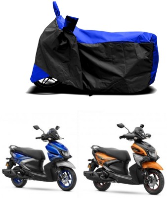 Romeiz Two Wheeler Cover for Yamaha(Ray-ZR 125FI BS6, Blue)