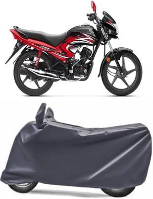 V VINTON Two Wheeler Cover for Honda(Dream Yuga, Grey)