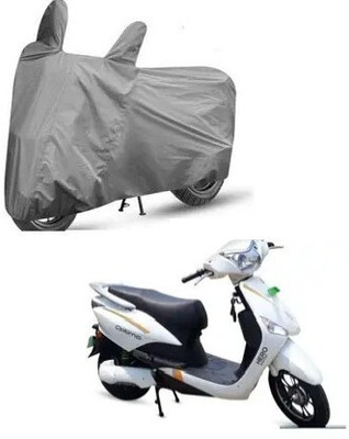 Tritika Waterproof Two Wheeler Cover for Hero(Electric Optima, Grey)