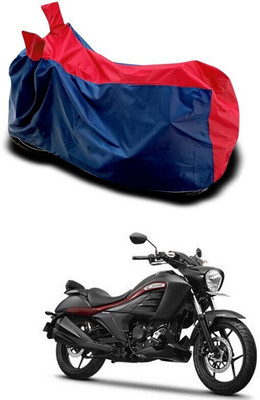 DeepShakshi AUTOMOTIVE Waterproof Two Wheeler Cover for Suzuki(BS6, Red)
