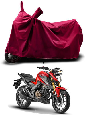 KEDIT Two Wheeler Cover for Honda(CB300R, Maroon)