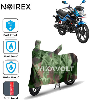 NOIREX Waterproof Two Wheeler Cover for Hero(Splendor I Smart, Green)