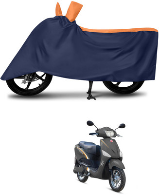 DeepShakshi AUTOMOTIVE Waterproof Two Wheeler Cover for Hero(Electric Optima HS500 ER, Multicolor)