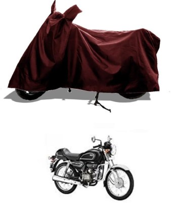 KEDIT Two Wheeler Cover for Hero(Splendor Pro Classic, Maroon)