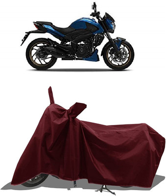 AutoGalaxy Waterproof Two Wheeler Cover for Bajaj(Dominar 400, Maroon)