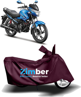 AutoRash Two Wheeler Cover for Hero(Glamour, Maroon)