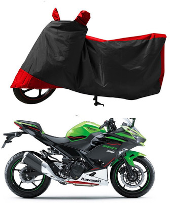 GROFATIK Two Wheeler Cover for Kawasaki(Ninja 250, Red)