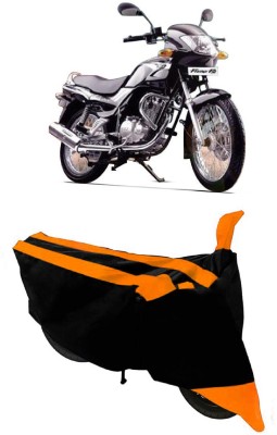 SMDP Waterproof Two Wheeler Cover for TVS(Fiero F2, Orange, Black)