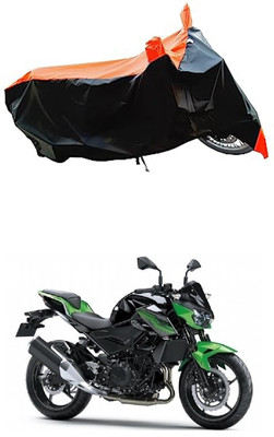 VESMEI Two Wheeler Cover for Kawasaki(Z400 BS6, Orange)