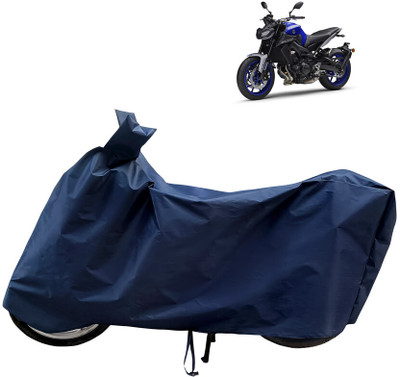 Horseyaart Waterproof Two Wheeler Cover for Yamaha(MT 09, Blue)