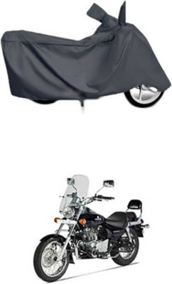 RAAMKM Two Wheeler Cover for Hero, Honda, Bajaj, Ather, TVS, Yamaha(E Lite, Grey)