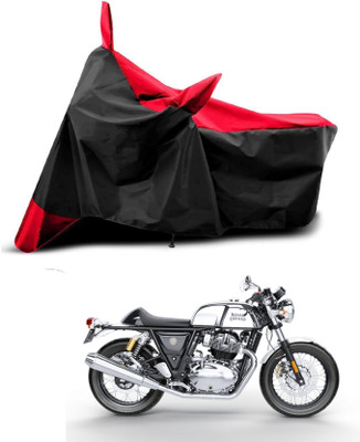 KEDIT Two Wheeler Cover for Royal Enfield(Continental GT 650, Red, Black)
