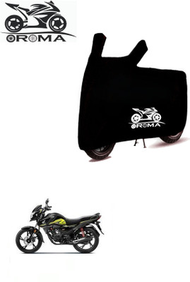 OliverX Waterproof Two Wheeler Cover for Honda(SP 125, Black)