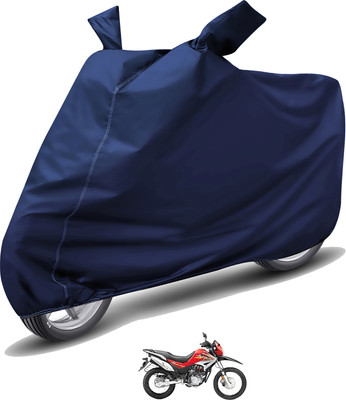 MOCKHE Waterproof Two Wheeler Cover for Hero(Impulse, Blue)