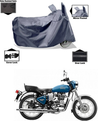 CODOKI Waterproof Two Wheeler Cover for Royal Enfield(Electra, Grey)