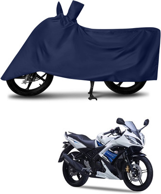 DeepShakshi AUTOMOTIVE Waterproof Two Wheeler Cover for Yamaha(R15S, Blue)