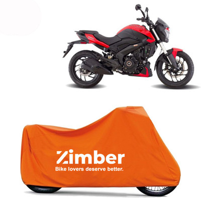 THE REAL ARV Two Wheeler Cover for Bajaj(Dominar 250, Orange)