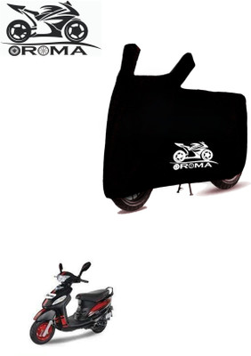 AutoGalaxy Waterproof Two Wheeler Cover for Mahindra(Rodeo, Black)