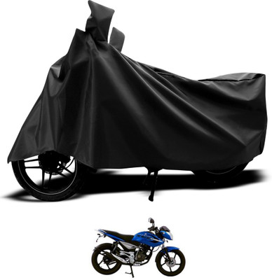 GOSHIV-car and bike accessories Waterproof Two Wheeler Cover for Bajaj(XCD 135, Black)