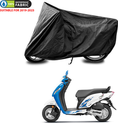 PAGORA Waterproof Two Wheeler Cover for Honda(Activa i, Black)